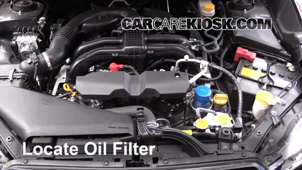 Oil & Filter Change Subaru Crosstrek (2013-2019) - 2016 Subaru